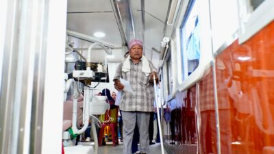 Rail Clinic KAI Hadir di Sukamenanti, Warga Antusias Cek Kesehatan
